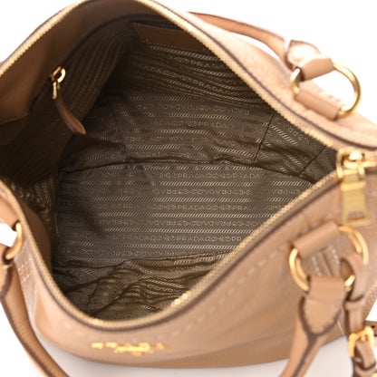 Prada Vitello Daino Satchel Sughero 5 of 12