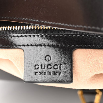 Gucci Boarded Dyana Lux Calfskin Medium Jackie 1961 Hobo Black 6 of 11