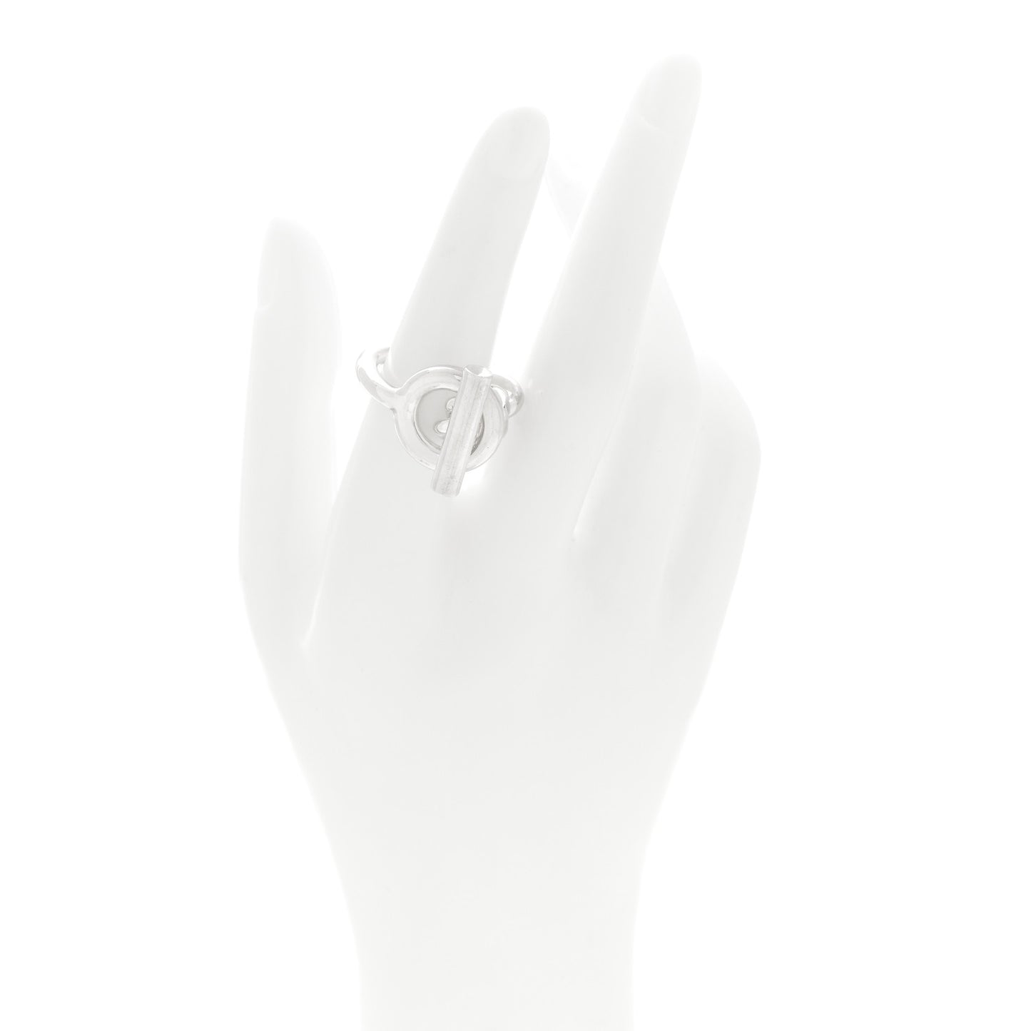 Sterling Silver GM Croisette Ring 52 6