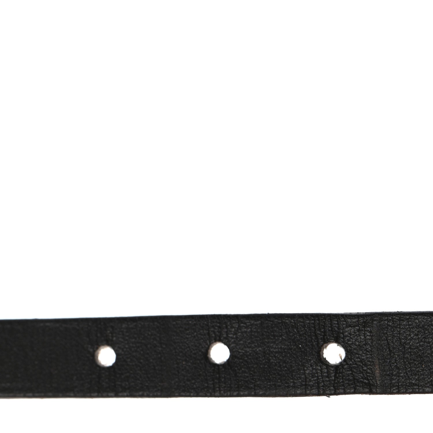 Hermes Chamonix Hapi 3MM Triple Tour Wrap Bracelet S Black 5 of 6