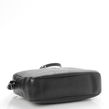 Saint Laurent Lambskin Monogram Small Lou Camera Bag Black 4 of 7