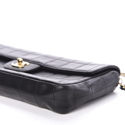 Chanel Lambskin East West Chocolate Bar Flap Black 8 of 11