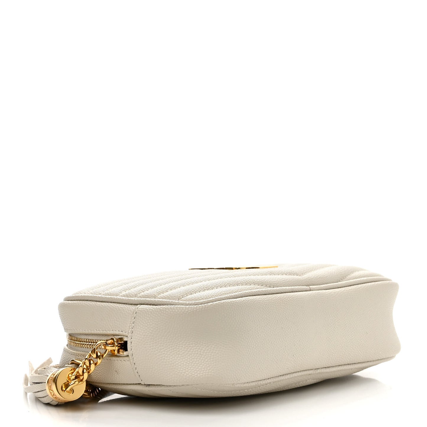 Grain De Poudre Matelasse Monogram Mini Lou Camera Bag Crema Soft
