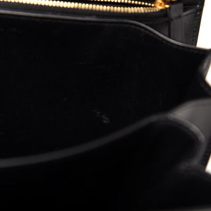 Celine Box Calfskin Medium Classic Box Flap Black 10 of 13