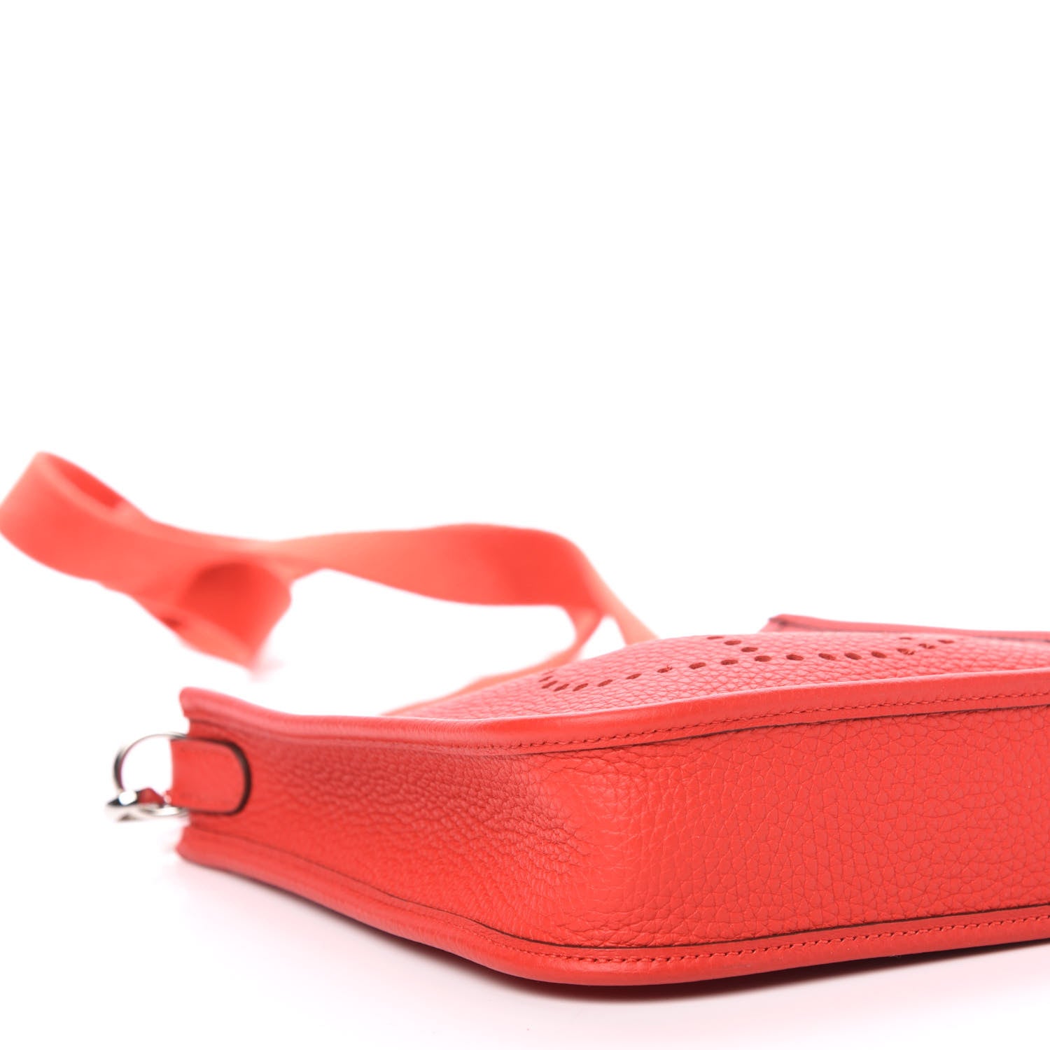 Hermes Taurillon Clemence Evelyne TPM Rouge De Coeur 8 of 11