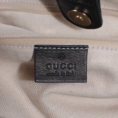 Gucci Guccissima Large Sukey Tote Black 6 of 8