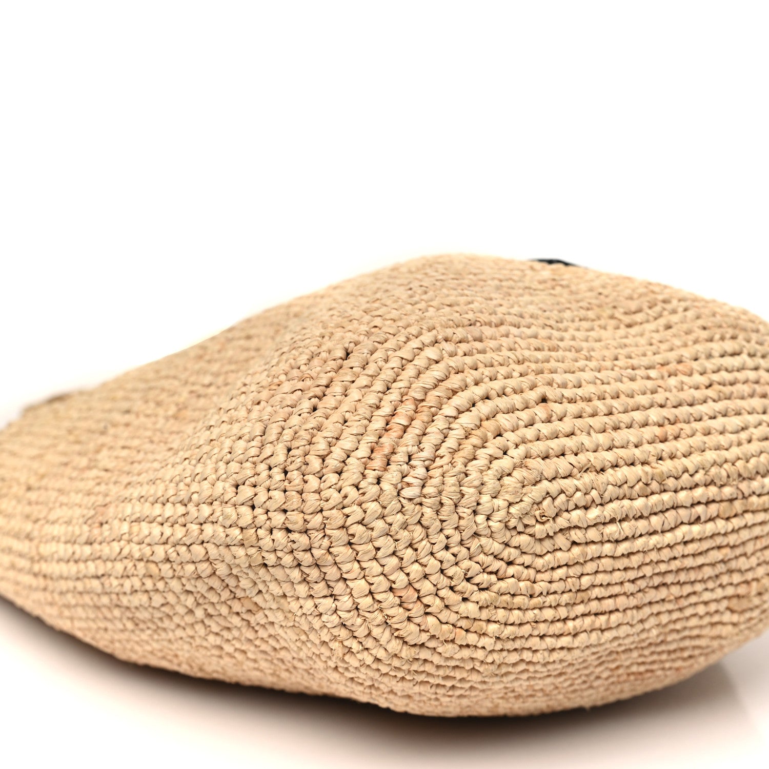 Loewe Raffia Mini Slit Tote Bag Natural Tan 8 of 9