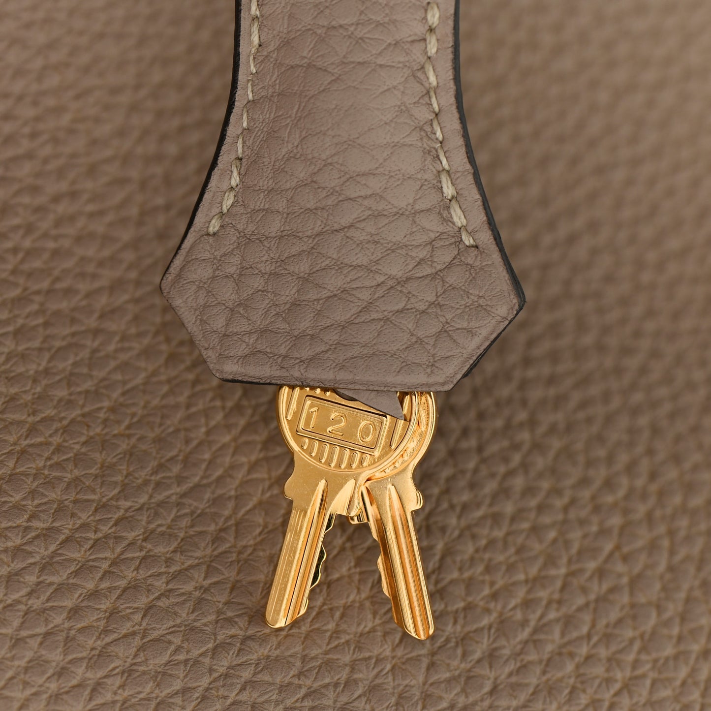 Togo Birkin 30 Gris Tourterelle