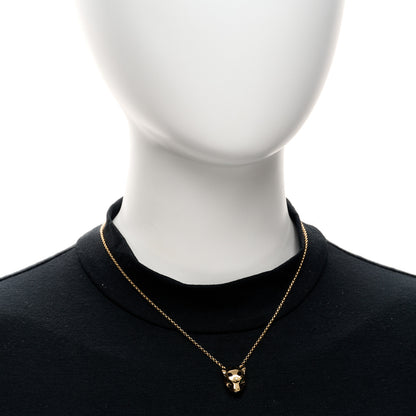 Cartier 18K Yellow Gold Tsavorite Onyx Panthere De Cartier Pendant Necklace 2 of 5