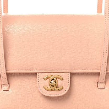 Chanel Shiny Caviar Preppy Coco Small Flap Light Pink 8 of 11