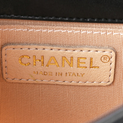 Chanel Goatskin Quilted Chic Pearls Flap Black 6 of 11