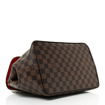 Louis Vuitton Damier Ebene Bergamo MM 4 of 22