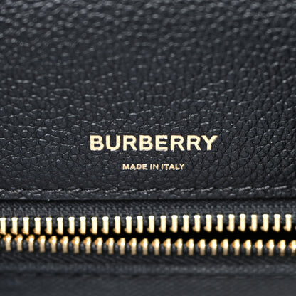 Burberry Grainy Calfskin Small Title Bag Black 7 of 11
