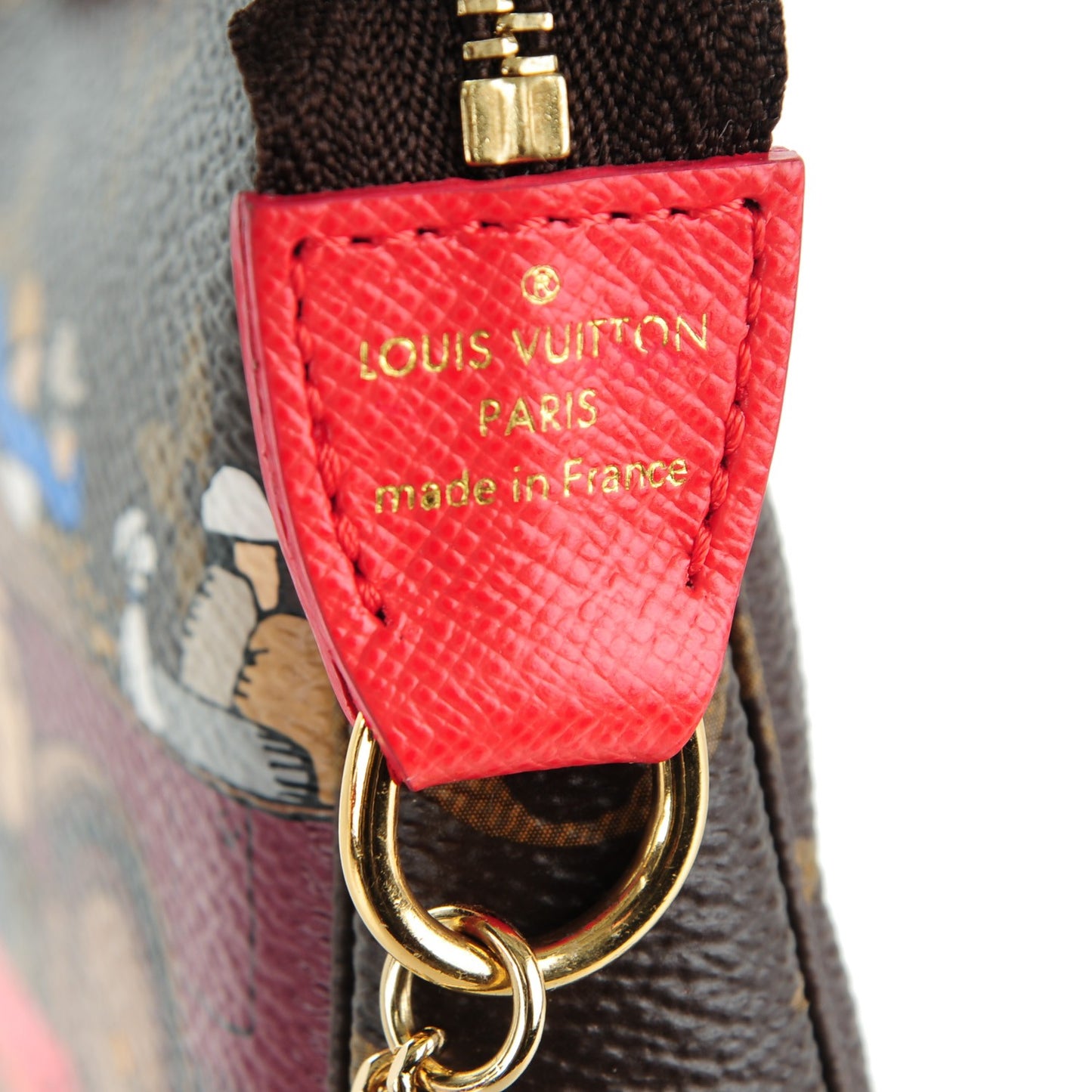 Monogram 2015 Christmas Animation Mini Pochette Accessories