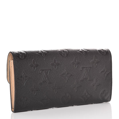 Louis Vuitton Empreinte Emilie Wallet Black Dune 3 of 8