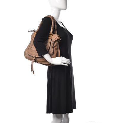 Chloe Calfskin Medium Marcie Satchel Nut 2 of 12