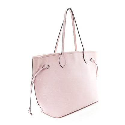 Louis Vuitton Epi Neverfull MM Rose Ballerine 3 of 11