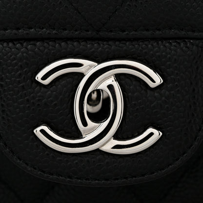 Chanel Caviar Quilted Maxi Double Flap Black 13 of 15