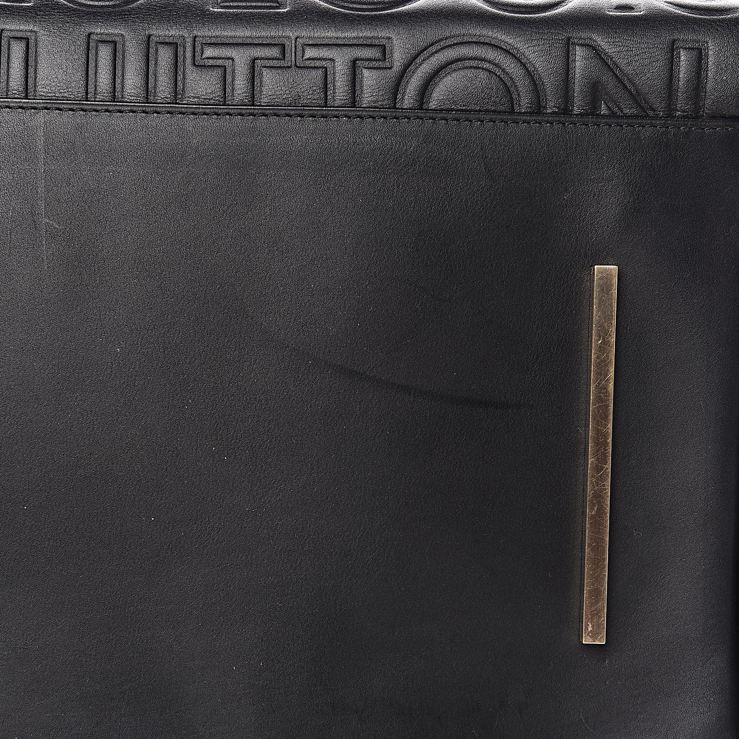 Calfskin Embossed Speedy Cube 30 Black