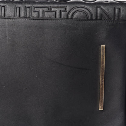 Louis Vuitton Calfskin Embossed Speedy Cube 30 Black 12 of 12
