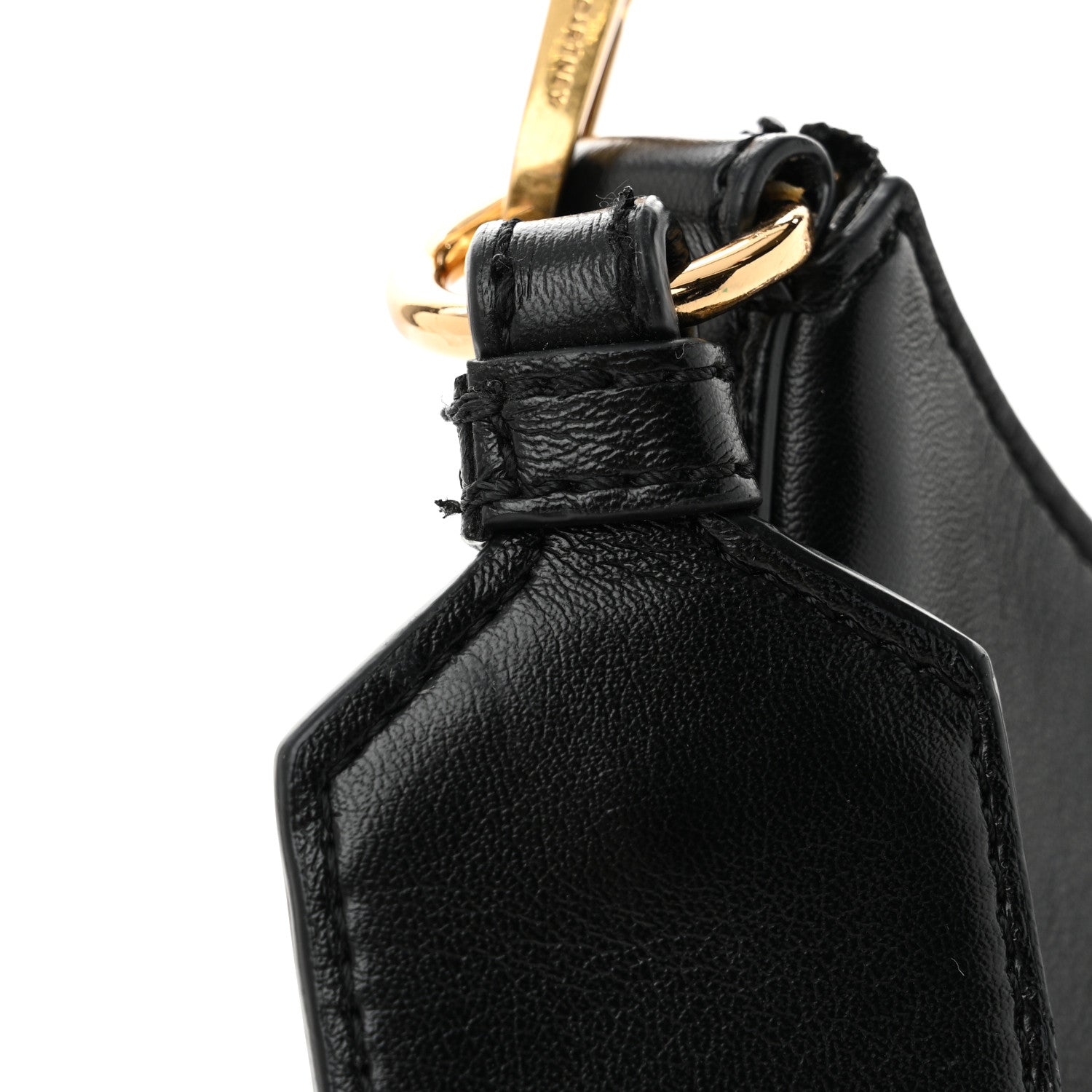 Stella McCartney Eco Alter Nappa Perforated Logo Small Shoulder Bag Black 11 of 11