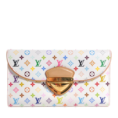 Louis Vuitton Monogram Multicolor Eugenie Wallet White 1 of 8
