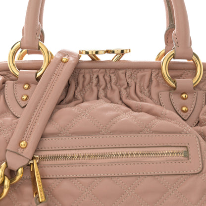 Marc Jacobs Calfskin Quilted Stam Blush 8 of 16