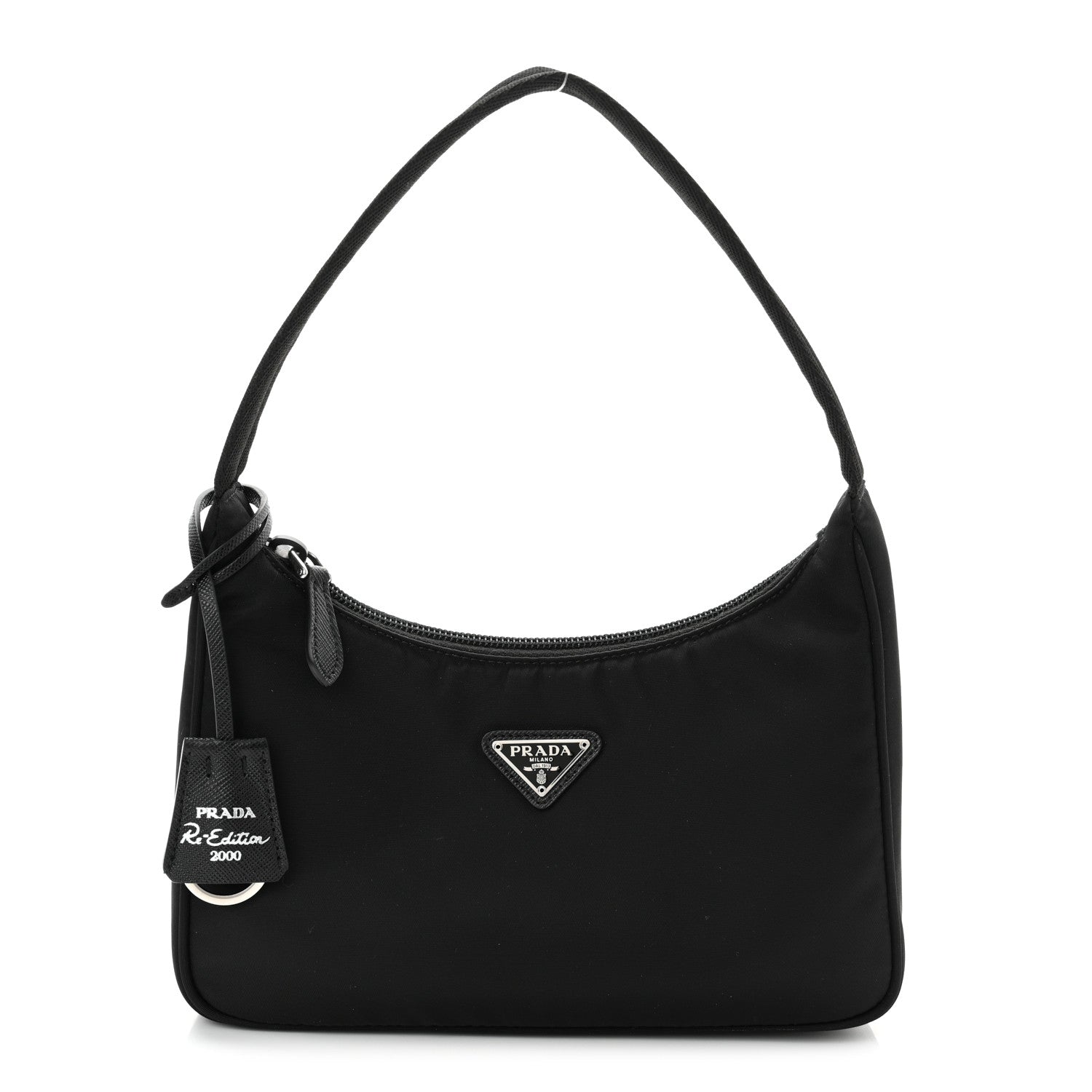 Prada Tessuto Nylon Mini Re-Edition 2000 Bag Black 1 of 10