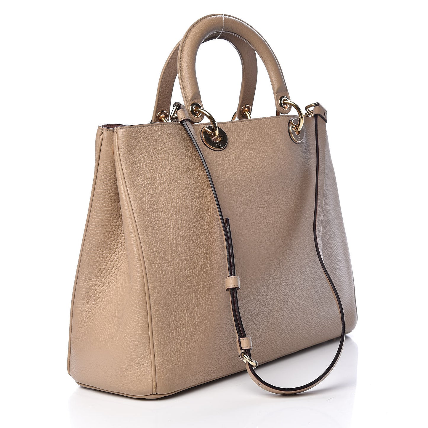 Bullcalf Large Diorissimo Tote Beige Petale
