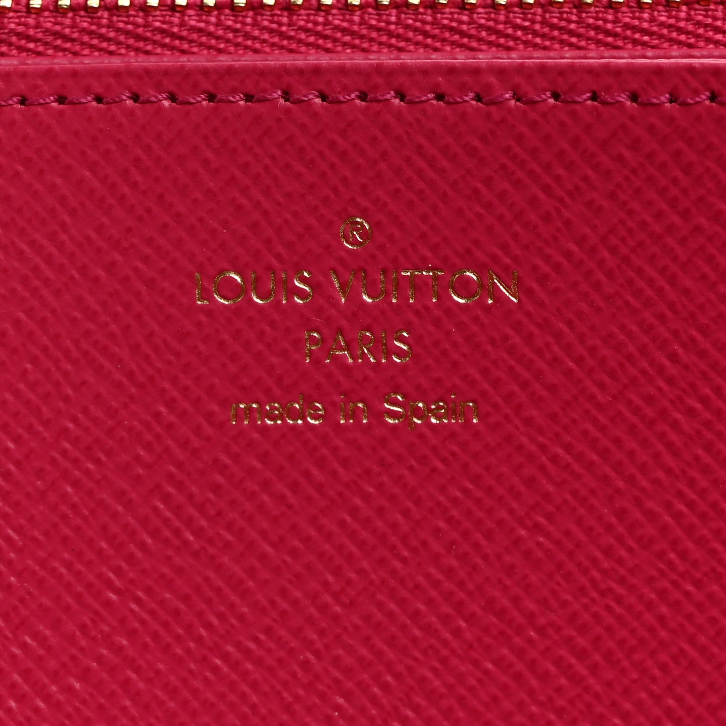 Monogram Travel Stickers Zippy Wallet