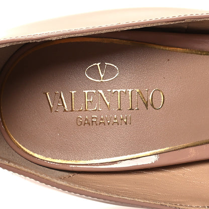 Valentino Garavani Patent Tan-Go 55/155mm Platform Pumps 37 Rose Cannelle 7 of 8