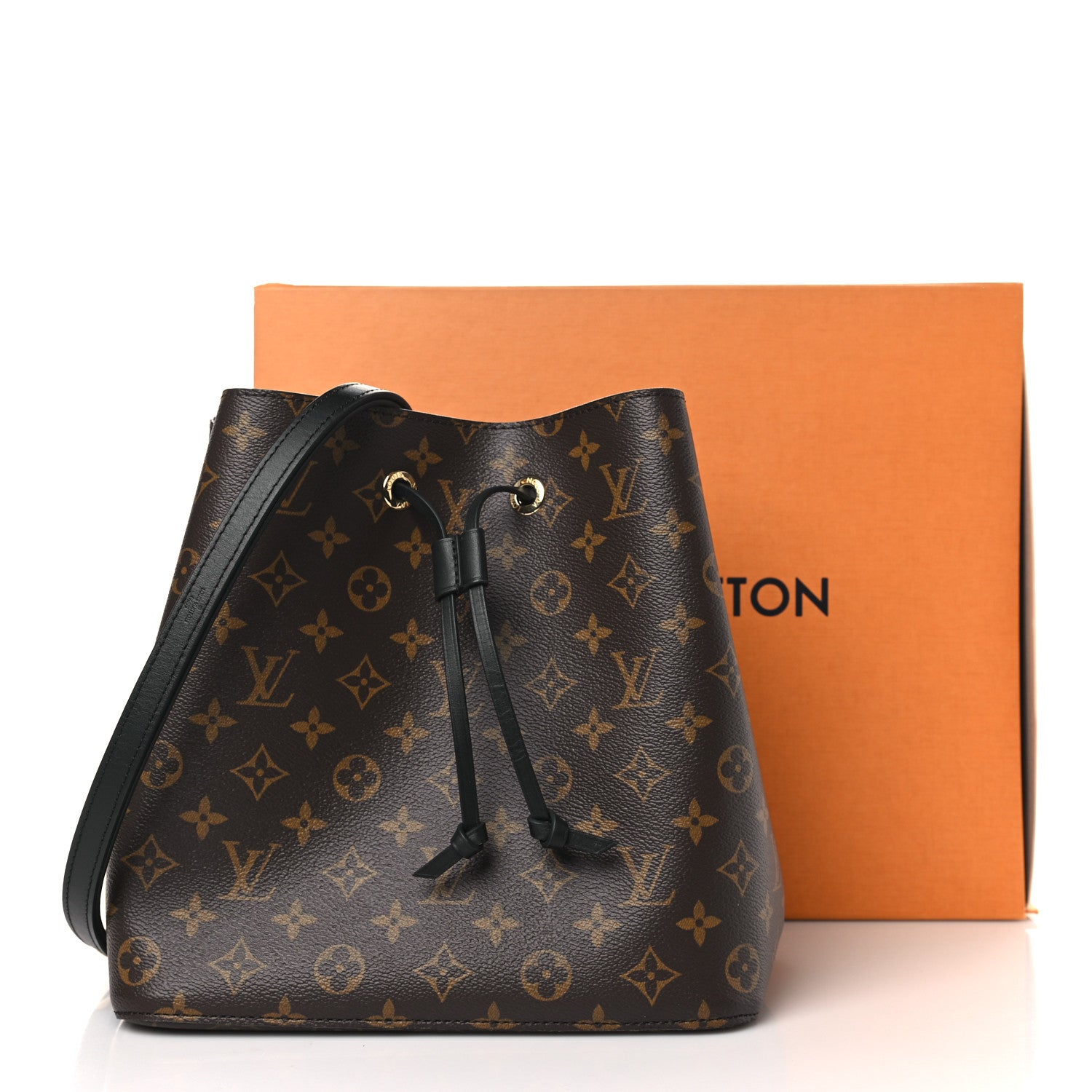 Louis Vuitton Monogram Neonoe MM Black 10 of 10