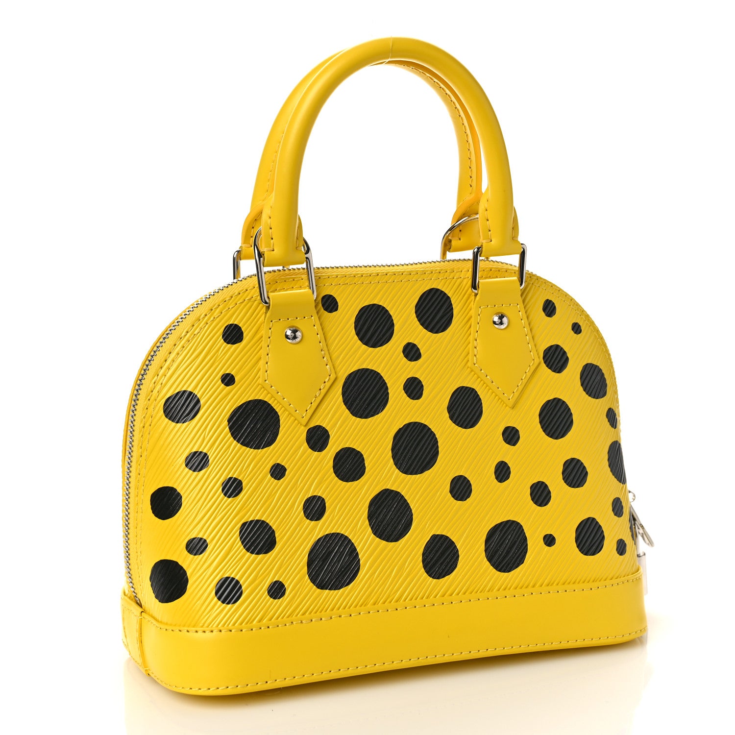 Louis Vuitton LV X YK Epi Alma BB Yellow Black 3 of 9
