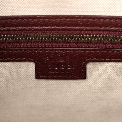 Gucci Monogram GG Mignon Textured Dollar Calfskin GG Supreme Monogram Quilted Mini GG Large Tote Bag Burgundy Beige Ebony 6 of 9