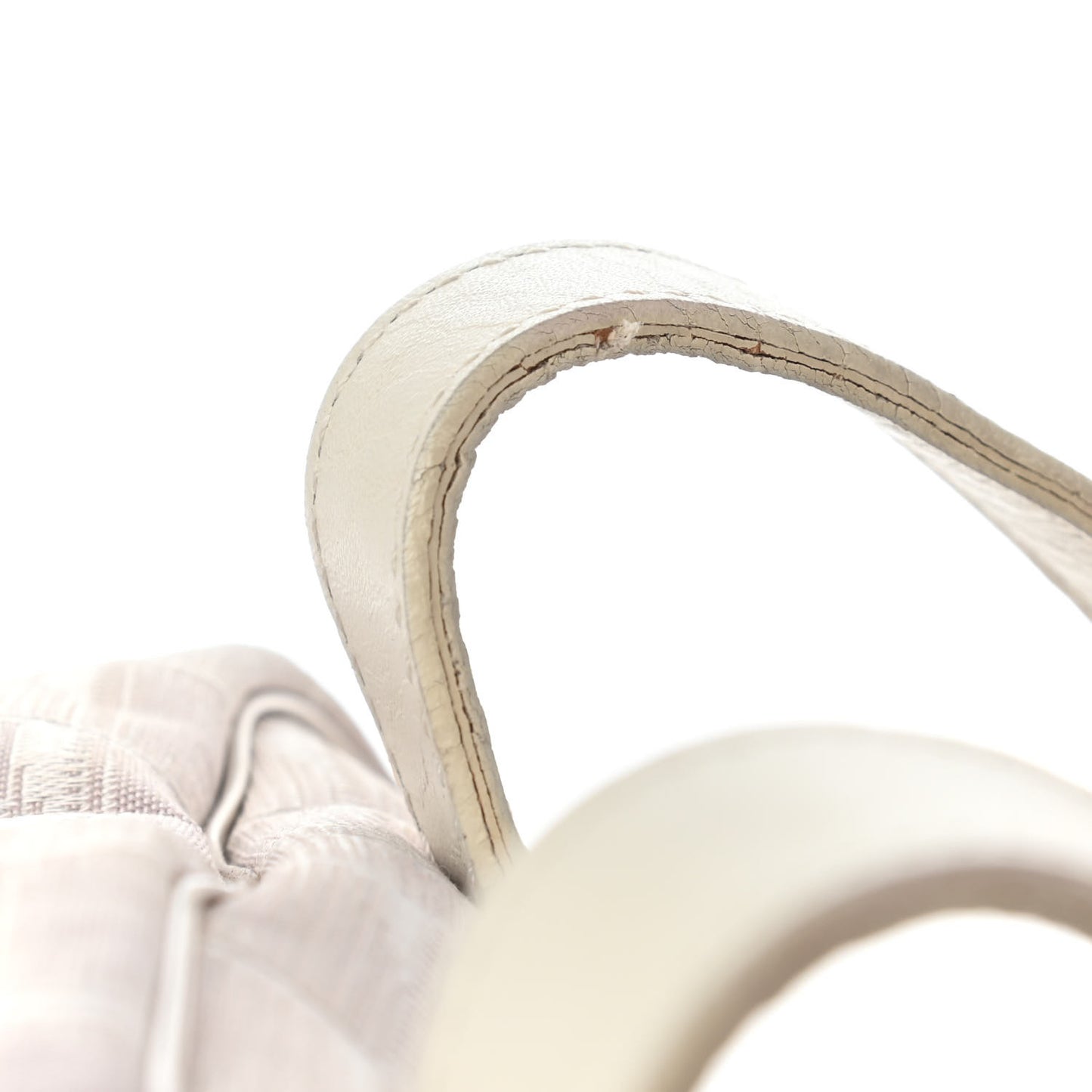 Nylon Travel Bowler White