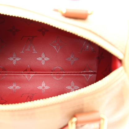 Louis Vuitton Calfskin Washed Stripes Speedy P9 Bandouliere 20 Camel 7 of 14
