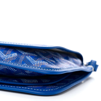 Goyard Goyardine Plumet Wallet Clutch Sky Blue 10 of 10