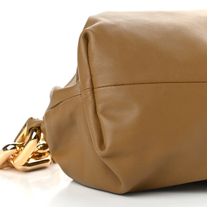 Bottega Veneta Calfskin The Pouch Chain Cammello 7 of 8