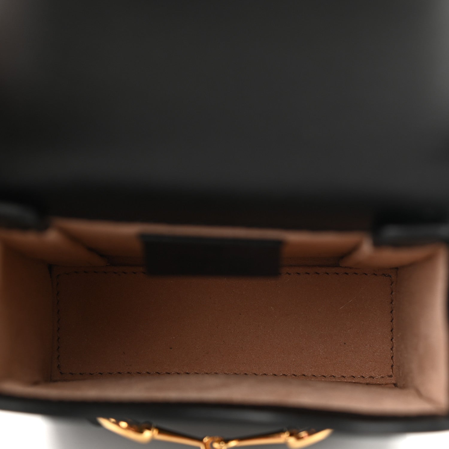 Gucci Boarded Plutone Calfskin Mini Horsebit 1955 Crossbody Bag Black 5 of 12