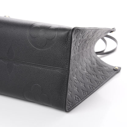 Louis Vuitton Empreinte Monogram Giant Onthego GM Black 9 of 14