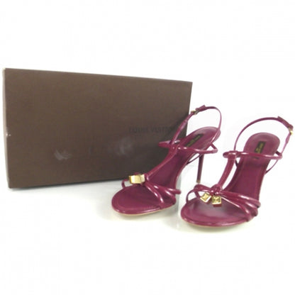 Louis Vuitton Ingrid Strappy Heels Raspberry Pink 6 of 6