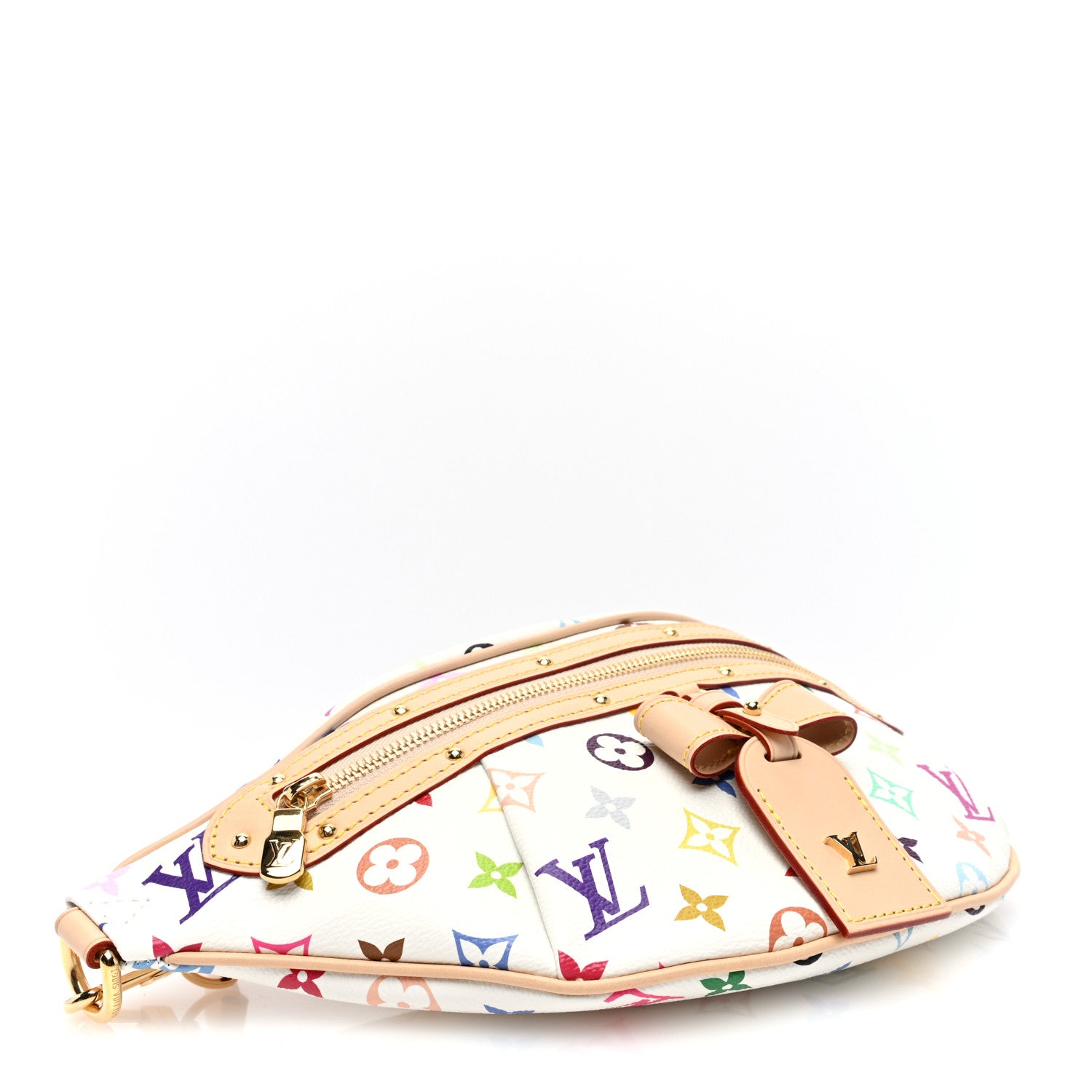 Louis Vuitton LV X TM Monogram Multicolor High Rise Bumbag White 4 of 9