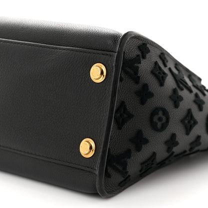 Louis Vuitton Calfskin Monogram Tufting On My Side Black 10 of 10