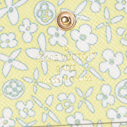 Louis Vuitton Monogram Fleuri Insolite Wallet PM Yellow 6 of 8