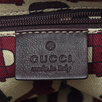 Gucci Guccissima Small Princy Satchel Brown 5 of 10