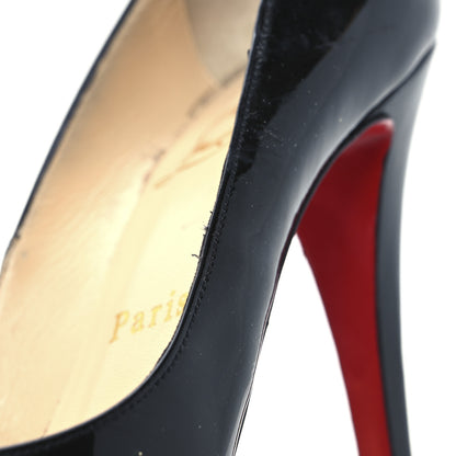 Christian Louboutin Patent New Very Prive 120 Pumps 36.5 Black 11 of 15