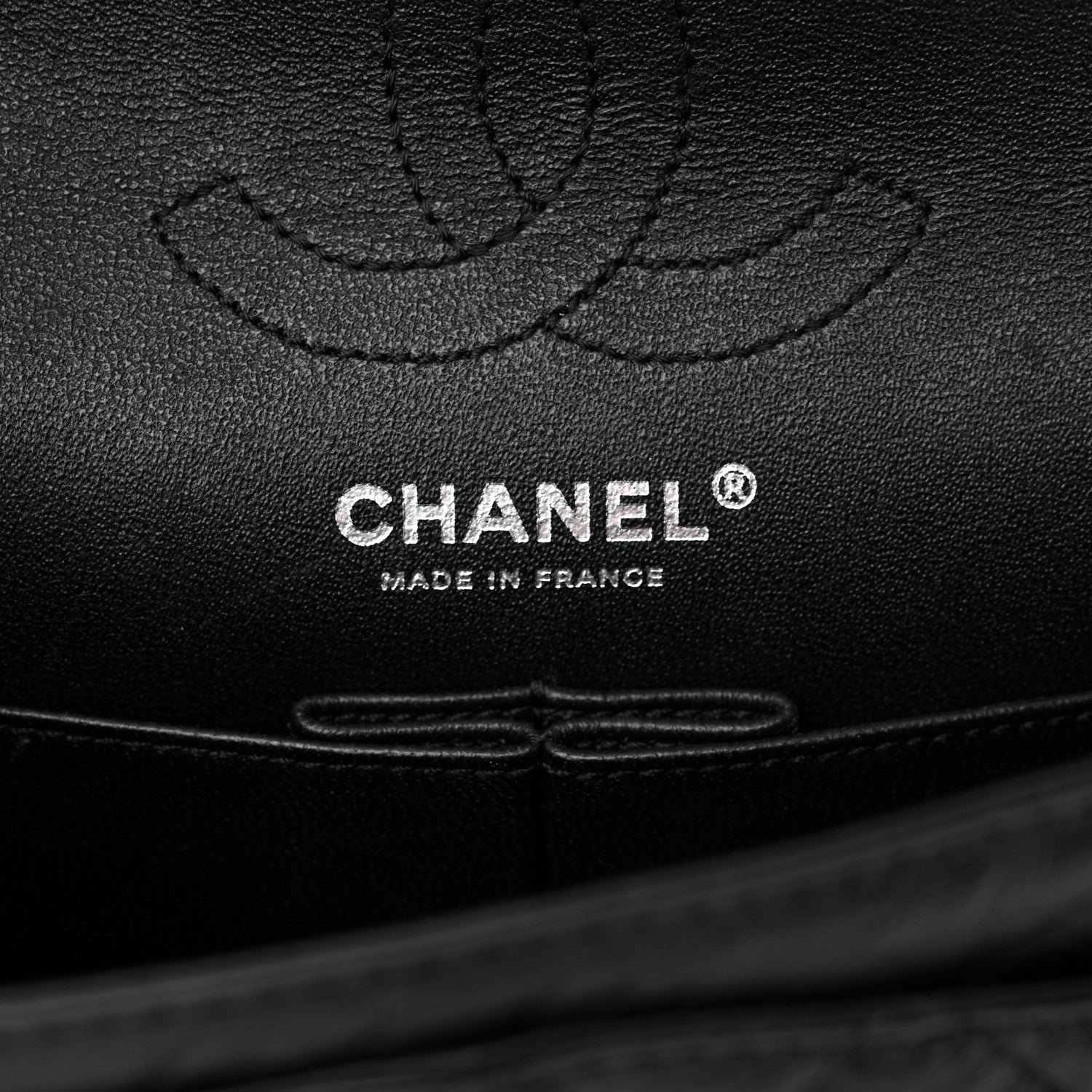 Chanel Aged Calfskin Lucky Charms 2.55 Reissue 224 Flap Black 6 of 12