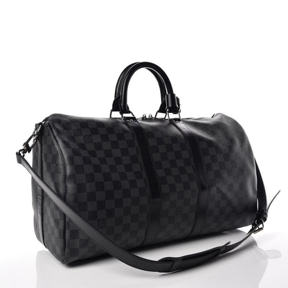 Louis Vuitton Damier Graphite Keepall Bandouliere 45 4 of 10