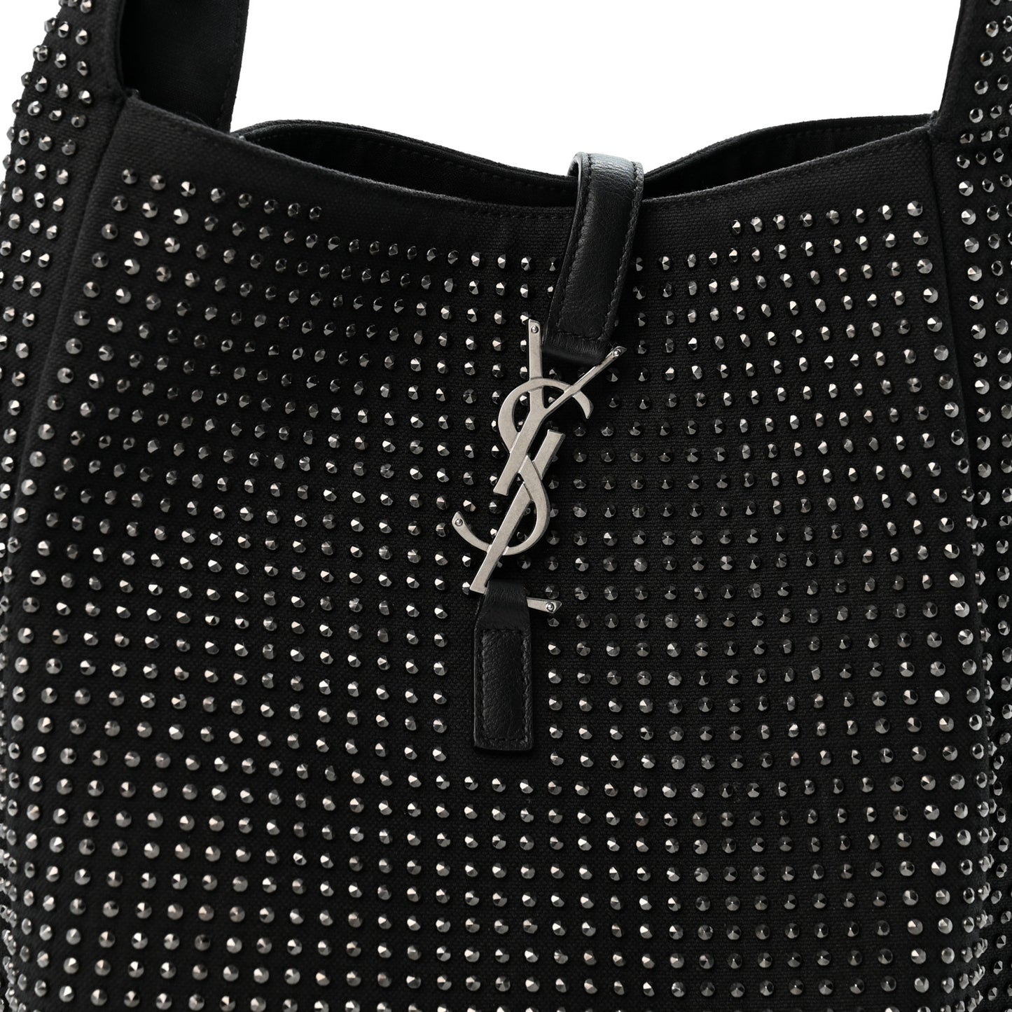 Cotton Studded Le 5 A 7 Soft Hobo Black