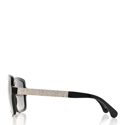 Chanel Square Winter Polarized Sunglasses 5383 Black 3 of 9